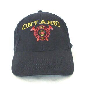 Ontario Fire Dept Adjustable Strap "Pookey" Hat (By Toppers)